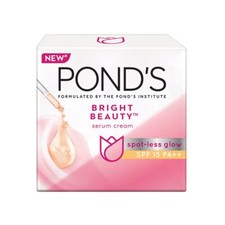 Pond's Bright Beauty Serum Cream Sport Less Glow Non-Oily SPF 15PA  35g