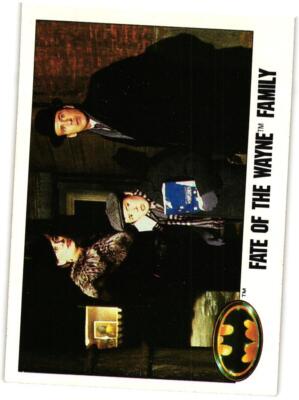1989 Topps Batman #95 Fate of the Wayne Family