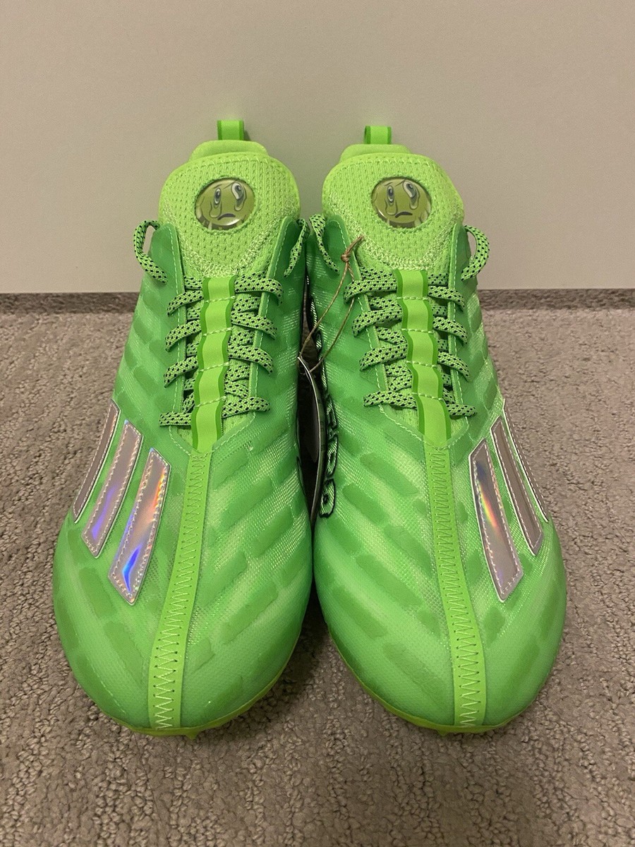 Adidas Adizero Big Mood Lime Green Football Cleats GX7891 Men's