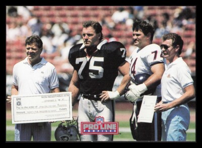 1992 Pro Line Profiles Howie Long Football Card #393 Los Angeles Raiders HOF