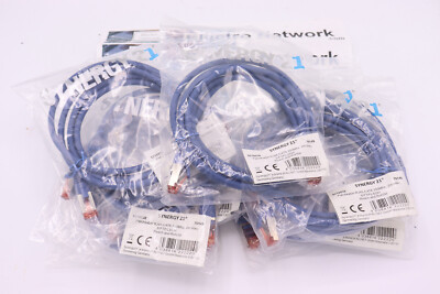 8x SYNERGY 21 Patchkabel RJ45, CAT6, 250MHz 2M BLAU, S/FTP, LSOH
