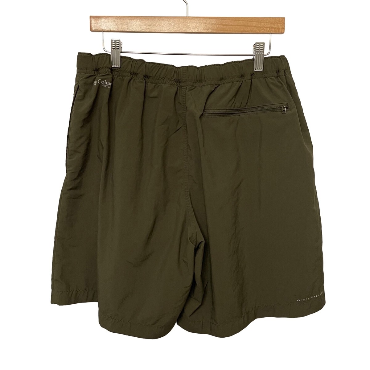 ★★Columbia★★ CU SIGNATURE CARGO NYLON SHORTS PANTS GRACY Columbia University-CU SIGNATURE CARGO NYLON SHORTS PANTS