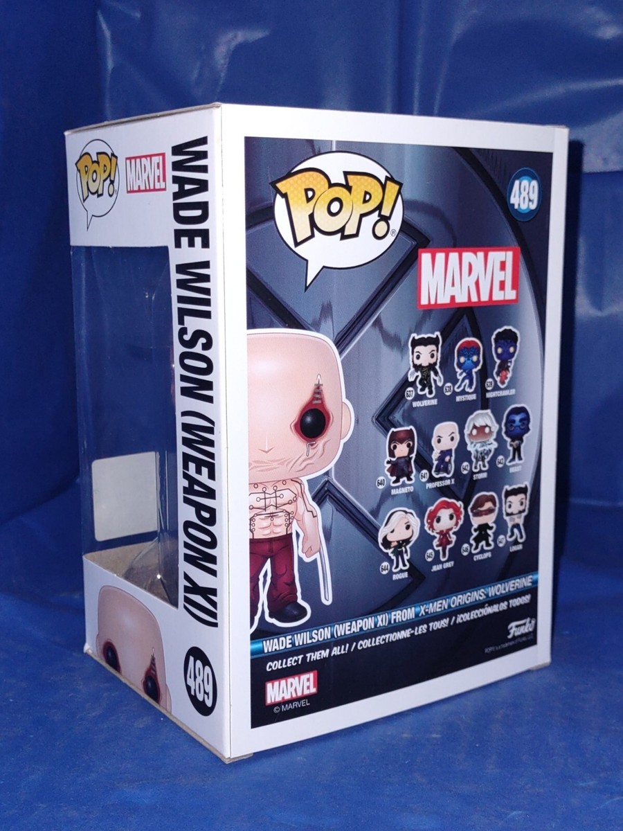 Funko POP! MARVEL ウェイド・ウィルソン MARVEL UNIVERSE WADE WILSON WEAPON XI FUNKO POP VINYL FIGURE #489