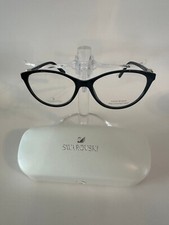 Swarovki SK5415 Eyeglass 001/Black 53-16-140 BRAND NEW