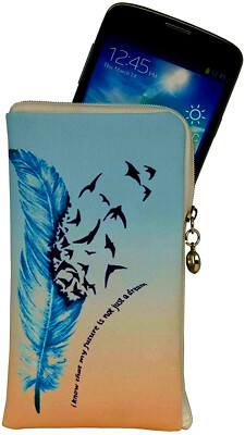 Reissverschluss Handy Tasche für Emporia Supereasy Soft Case