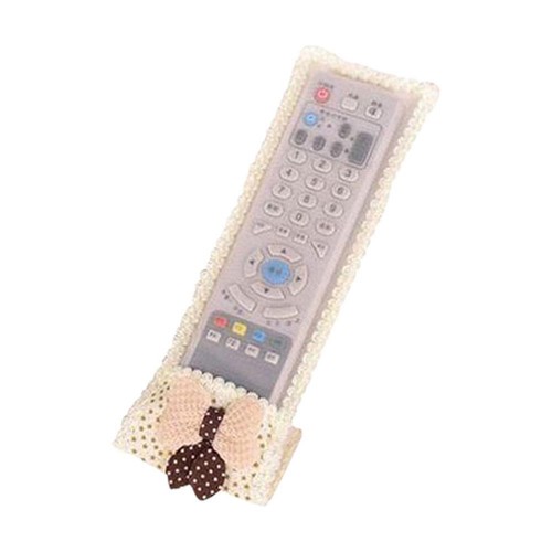 Bow Lace Fabric Remote Control Cover Dust Cover Protective Cover✨y Z2X9 - Picture 12 of 30
