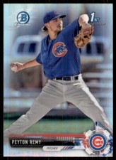 2017 Bowman Draft Chrome Refractor #113 Peyton Remy Cubs