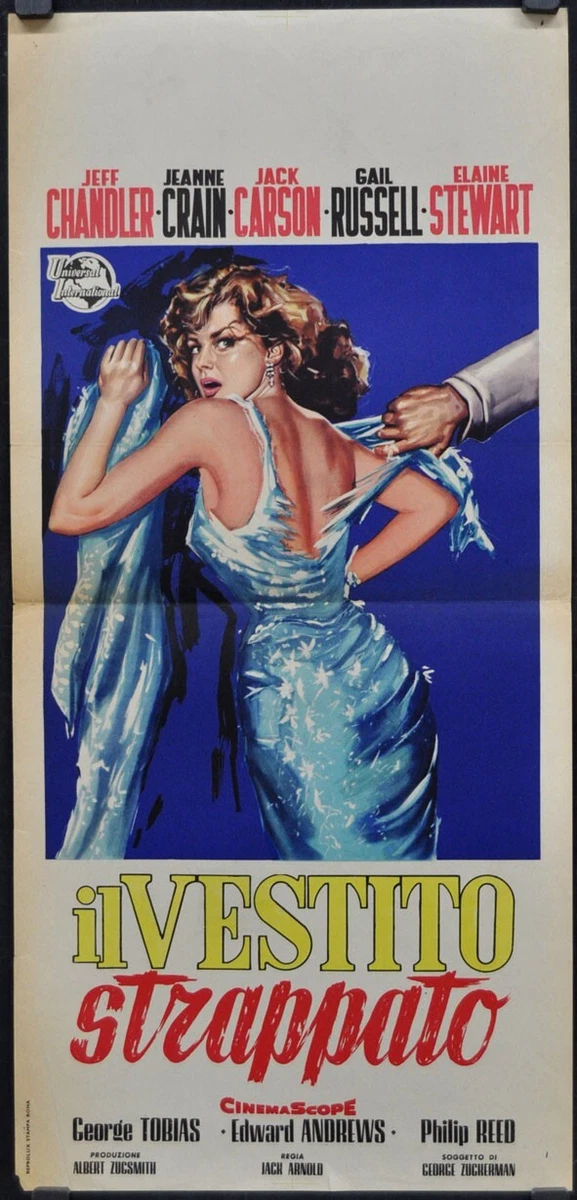 The tattered dress 1957 cheap