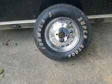 Nos Vintage Speed Shop Display Cragar Sst Wheel Formula Super Stock Tire