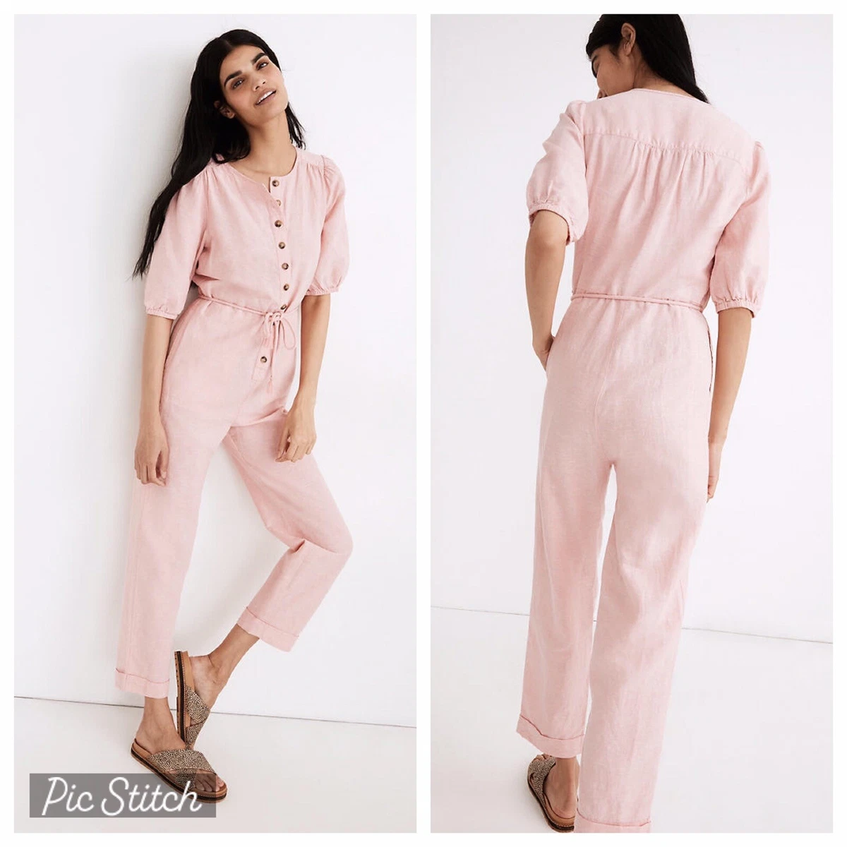 Pink hotsell tassel jumpsuit