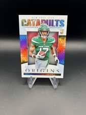 2022 Panini Origins #CAT-22 Garrett Wilson  Catapults Football  New York Jets