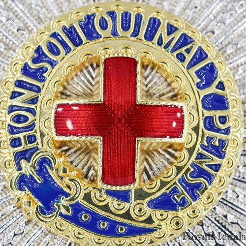 The British Order of the Garter Star UK United Kingdom Medal Museum Replica - Picture 10 of 17