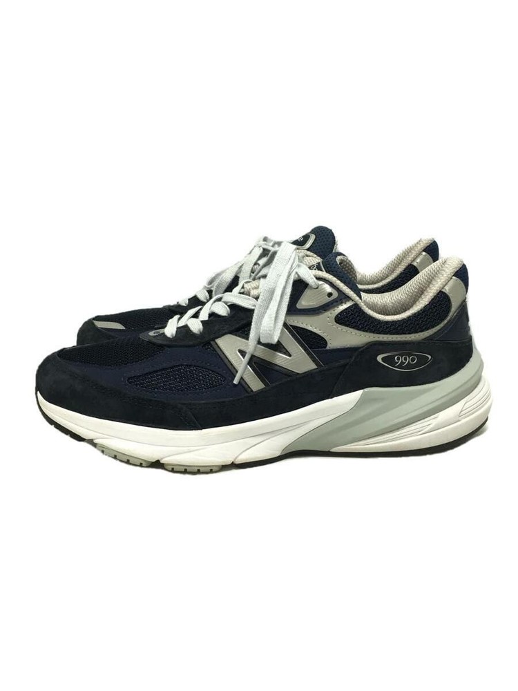 New Balance M990NV6 Navy Low-Top Sneakers 27cm with Replacement Used