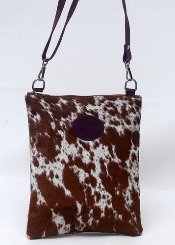 100% Real Cowhide Leather Cross body Purse Handbag Shoulder Bag SB5029
