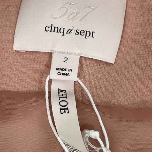 Cinq a Sept Khloe Blazer Womens Size 2 Blusher Ruched-Cuff Jacket Career Work - Picture 11 of 18