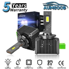 For Porsche 911 2014 2016 D3S LED Headlight Conversion Kit HID Replacement Bulbs