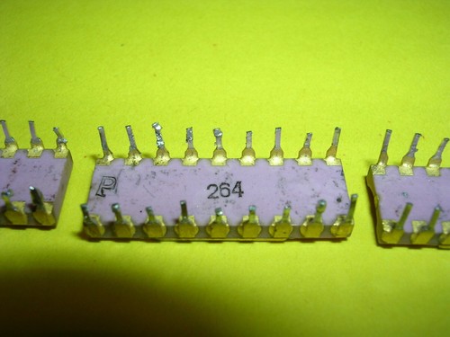Tres (3) chips RAM estáticos soviéticos (URSS) Rodon KM132RU9 4K (clon Intel C2149H) - Imagen 11 de 12