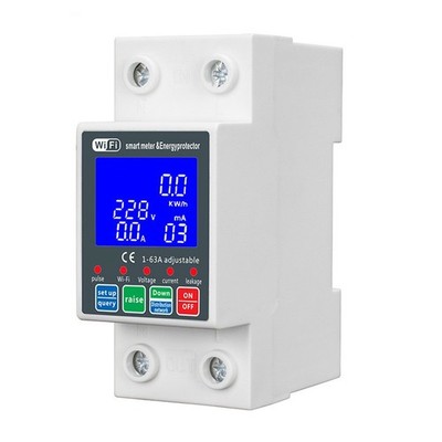 Smart WiFi Water Pump Controller for Tuya App with Overcurrent Delay and Safety