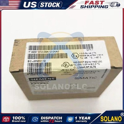 1PC New Siemens 6ES7 972-0BA12-0XA0 Profibus DP Connector 6ES7972-0BA12-0XA0