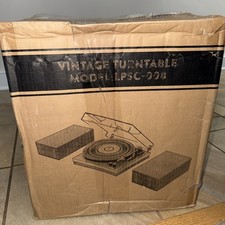 NEW LP No.1 Vintage Turntable Model LPSC-008