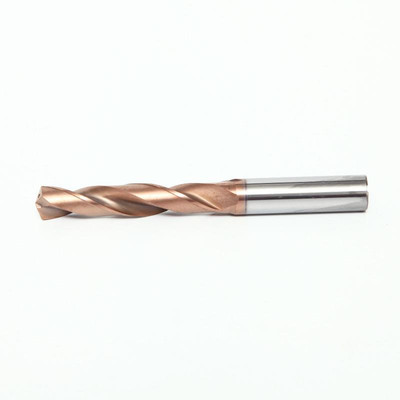 KLOT 3D Coolant Thru TiCN Coated HRC65 Drill Bit 1.5mm-8mm Solid Carbide 2-Flute