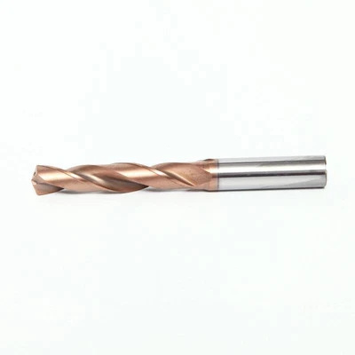 KLOT 3D Coolant Thru TiCN Coated HRC65 Drill Bit 1.5mm-8mm Solid Carbide 2-Flute