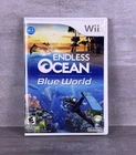 Endless Ocean: Blue World (Nintendo Wii, 2010) Complete With Manual TESTED