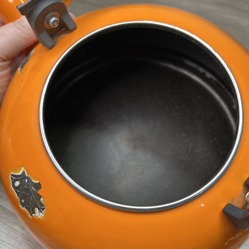 Le Creuset Tea Kettle Flame Orange Ombre Tea Pot 1.7 Quart Enameled **READ** - Bild 13 von 18