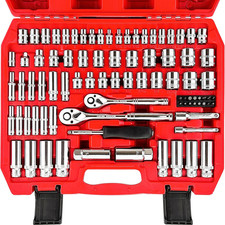 86piece Socket Wrench Set 14 38 Drive Complete Mechanic Tools 86piece Socket Wrench Set 14 38 Drive Complete Mechanic Tools