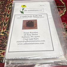 SDK Miniatures LLC 1:144 Scale Buffet Kit