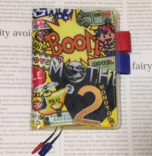 Hobonichi Techo Cover MOTHER2 "Attention!" Color Transfer Inside Used