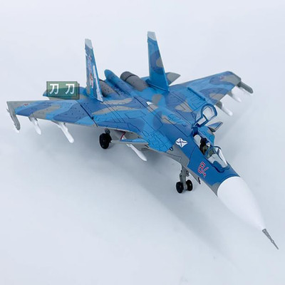 1/100 Scale Russian SU-33 Fighter Alloy Aircraft Model Su33 Finished Simulation