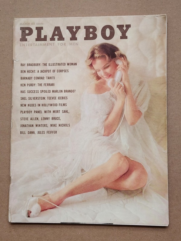 Playboy March 1961, Tonya Crews, Jean Simmons, Janet Leigh, Lenny Bruce