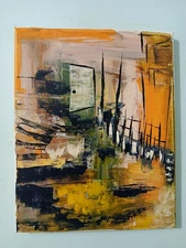 original abstract acrylic painting on canvas