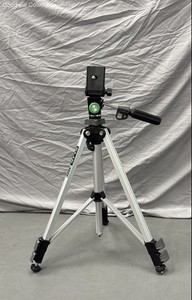 Vintage Slik 35D Aluminum Camera Tripod 3-Way Pan Head With Original Box