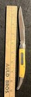 Vintage U.S.A. Stainless Yellow Toothpick Fisheye With Leather Holder — photo 10