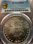 1883 PCGS MS62 Morgan Silver Dollar