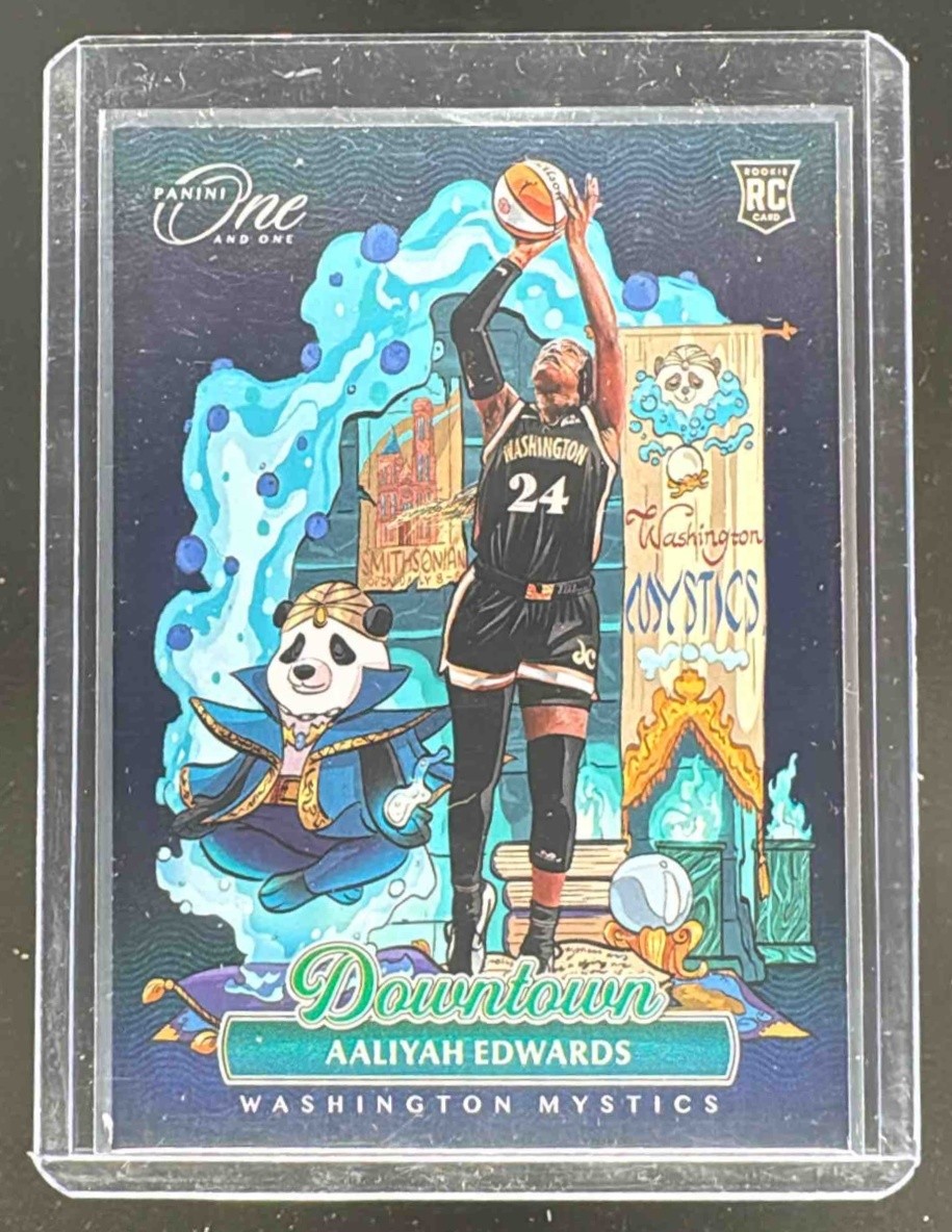 Aaliyah Edwards 2024 Panini WNBA Rookie Royalty #10 Downtown SSP RC