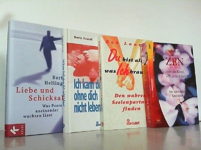 Konvolut aus 4 Büchern: 1. Liebe und Schicksal. / 2. Ich kann doch ohne dich nic
