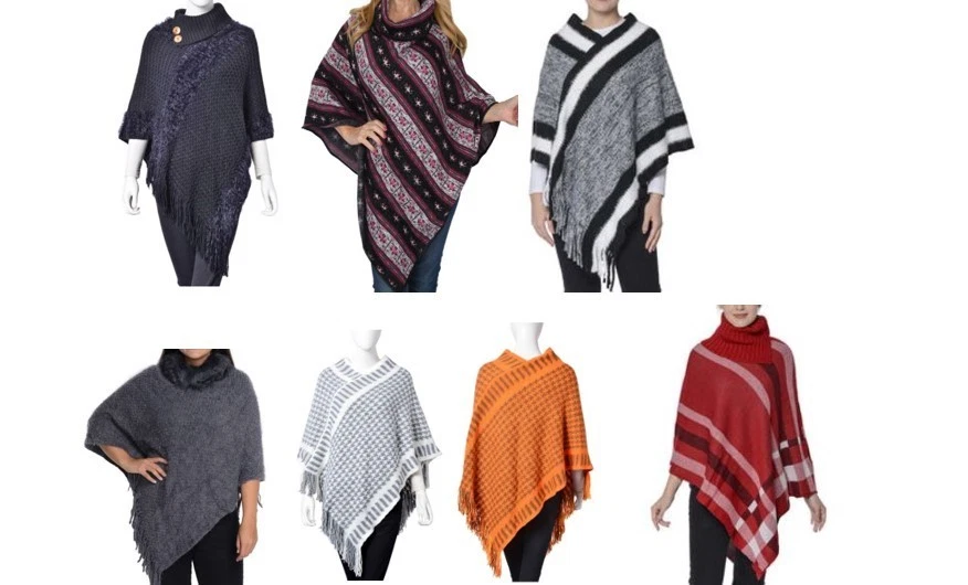 Women's Poncho- Your Choice of color