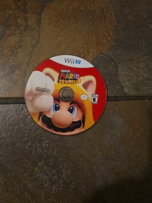 Super Mario 3D World (Nintendo Wii U, 2013) Disc Only TESTED