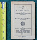 1938 Denver & Rio Grande Western Railroad Closed Case Report D&RGW Colo Railroad — photo 1