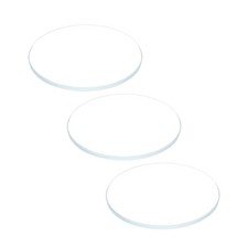 3pcs Watch Glass Crystal Lens, 26mm Dia. 1.1mm Thick Double Dome Watch Glass