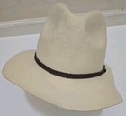 Women's House of Harlow  1960 100% Wool Creme Hat Fedora, Cowgirl and Stylish — photo 2