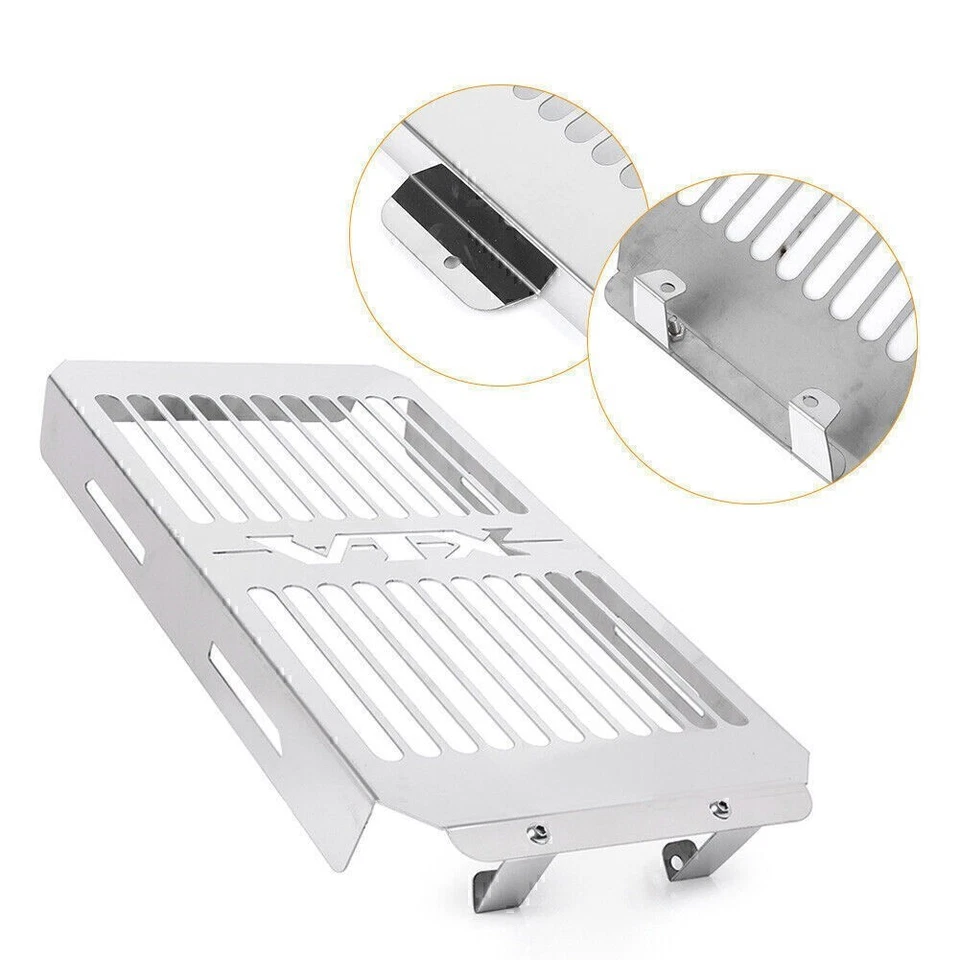 Radiator Grill Grille Cover Steel Chrome For Honda VTX1800 CFNRST GZ Foto 2 de 4