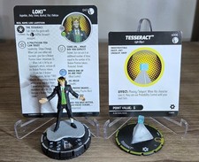 Heroclix: Loki 047 w/ Tesseract s006 - Disney Plus MCU - Super Rare