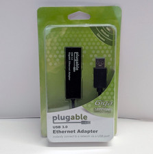 New Sealed Plugable USB 3.0 Ethernet Adapter - Nintendo Switch Compatible