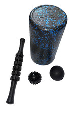 Muscle Roller and Therapy Kit - 16.5" Foam Roller, Massage Stick  More