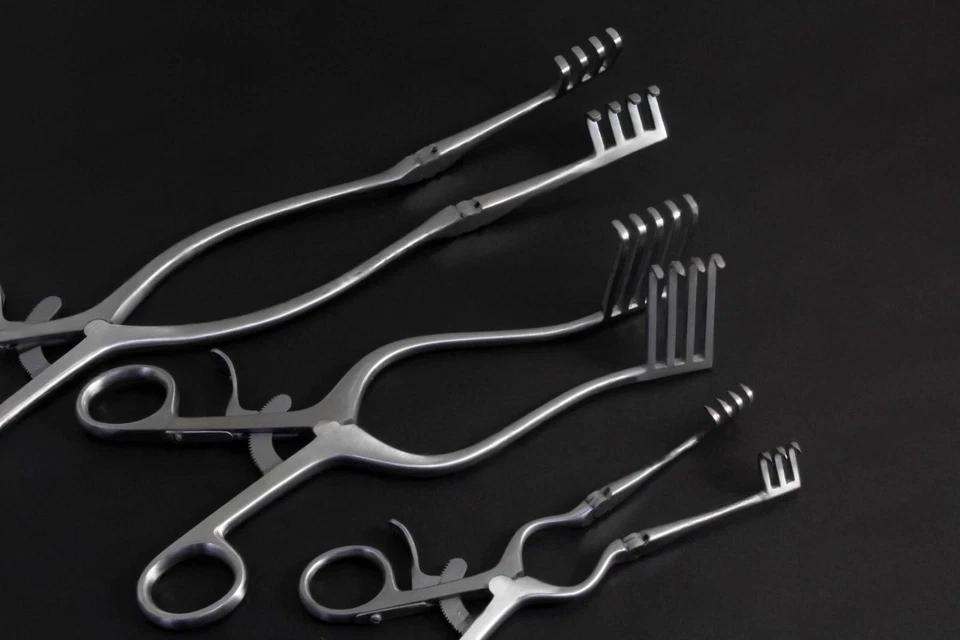 Adson Baby,Norfolk and Norwich And Beckman Adson 3 PCs Surgical Retractor - Image 2 of 4