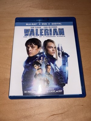 Valerian and the City of a Thousand Planets Blu Ray 2017 Next Day Shipping